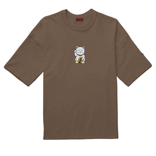 Camiseta Impie "Maneki" Marrom
