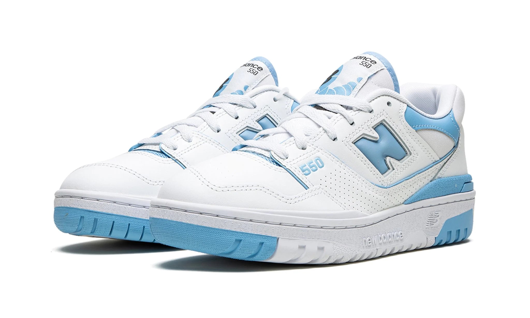 Tênis New Balance 550 Unc White Dusk Blue Branco/Azul – COP CLUB