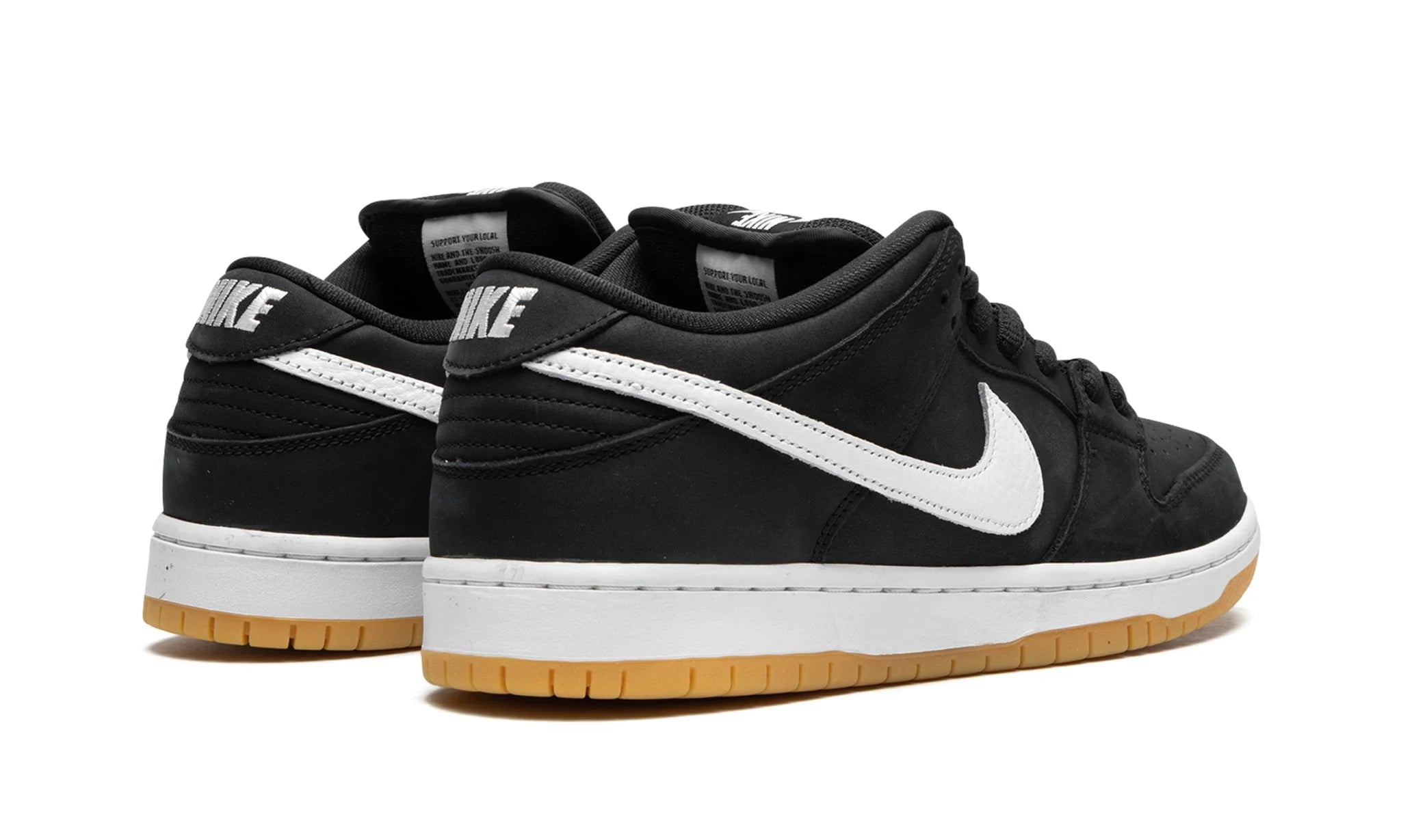 Nike sb dunk low shop pro black white