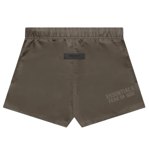 Shorts Fear Of God Essentials "Core Collection Nylon Running Wood" Marrom