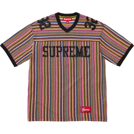 Camiseta Supreme Open Knit Football Top "Multicolor" Colorido