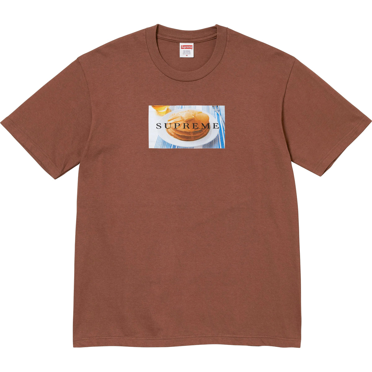 Camiseta Supreme "Pancakes" Marrom