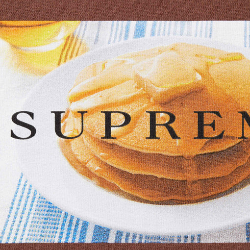 Camiseta Supreme "Pancakes" Marrom