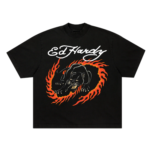 Camiseta Ed Hardy Panther's Roar "Black" Preto