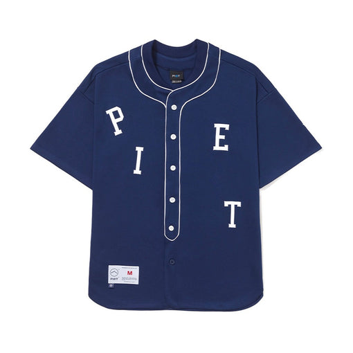 Jersey Piet "Heritage Baseball" Azul Marinho