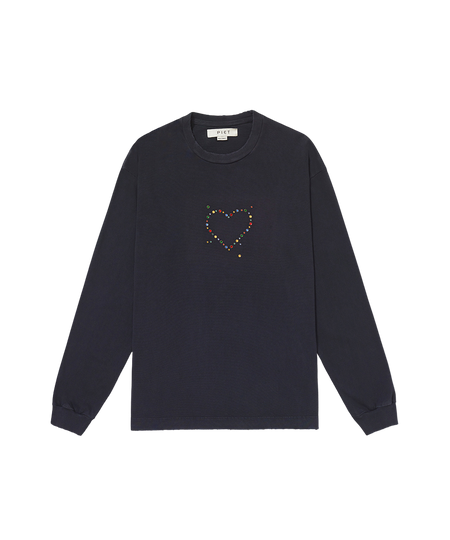 Longsleeve Piet "Manifest Gems" Preto