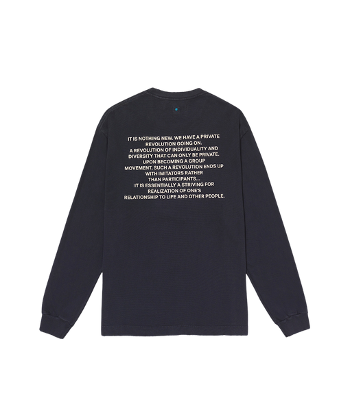 Longsleeve Piet "Manifest Gems" Preto