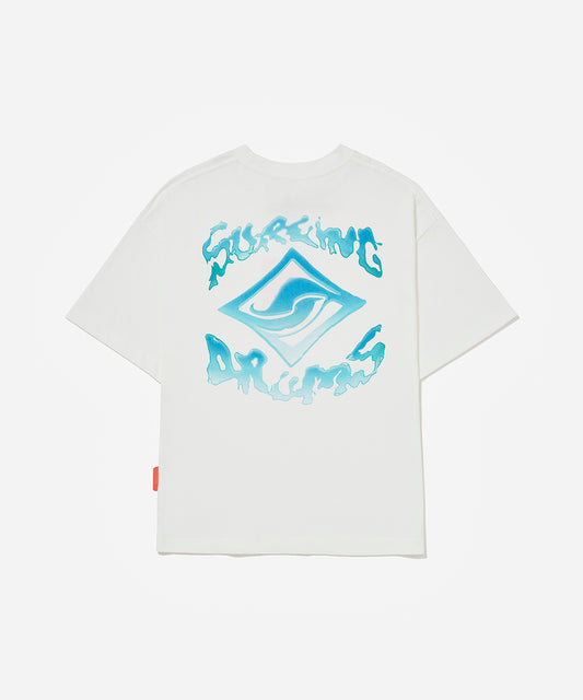 Camiseta Piet "Surfing Drums" Branco 960