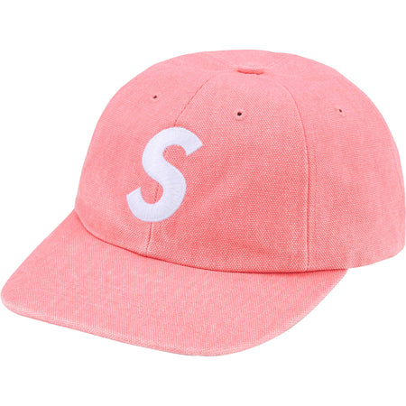 Boné Supreme 6-Panel Pigment S Logo "Pink" Rosa