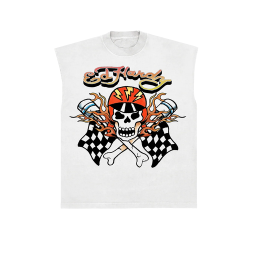 Regata Ed Hardy Skull Racer "White" Branco