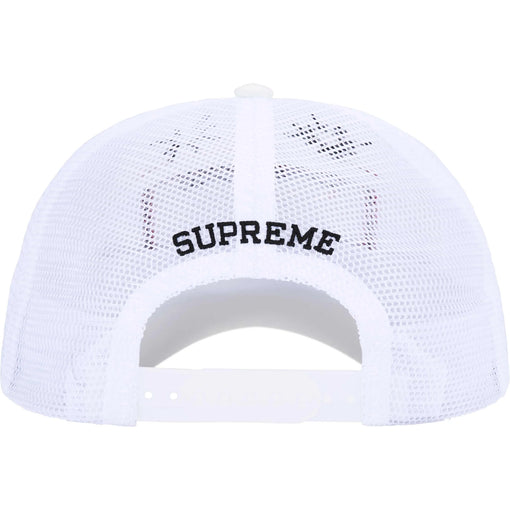 Boné 6-Panel Supreme "Reaper Mesh Back" Branco