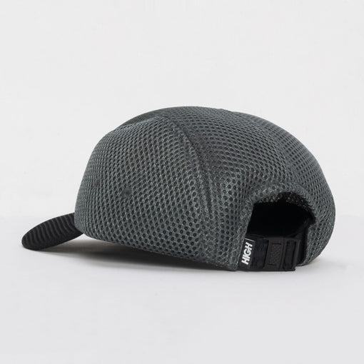 Boné 5 Panel High "Space Mesh" Preto