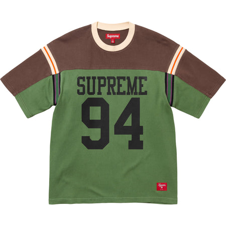 Camiseta Supreme Split S/S Football Top "Green" Verde