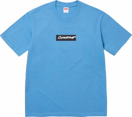 Camiseta Supreme x Futura Box Logo "Bright Blue" Azul