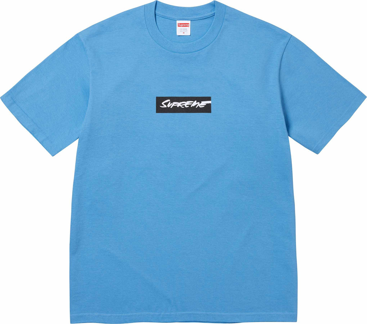 Camiseta Supreme x Futura Box Logo "Bright Blue" Azul