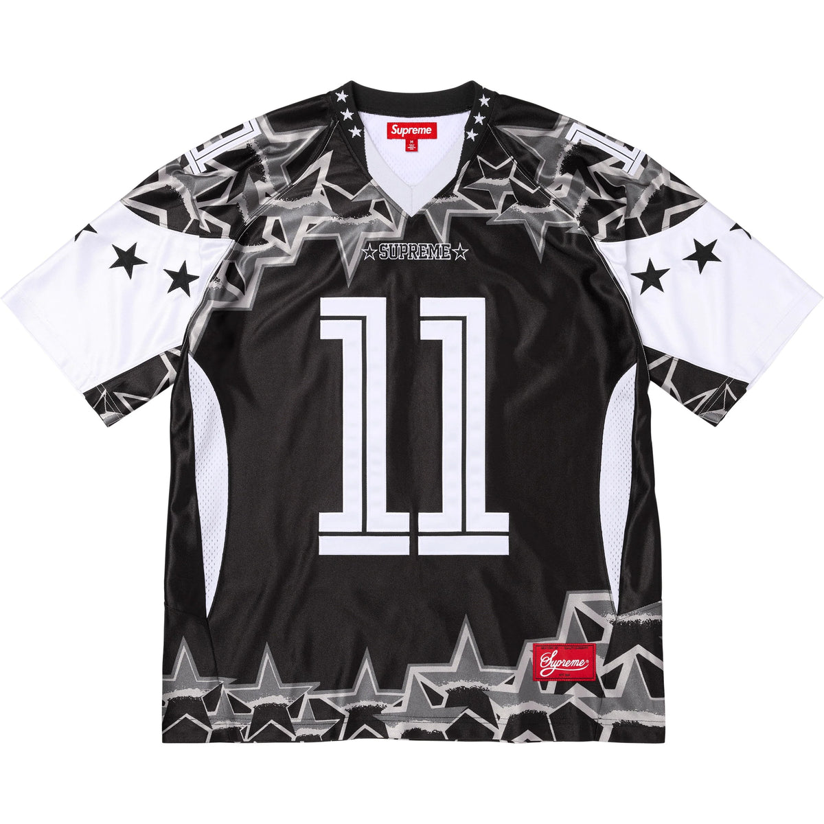 Supreme Star Football Jersey 'Black' — Kick Game