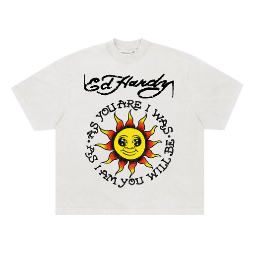 Camiseta Ed Hardy Sun's Messenger "White" Branco