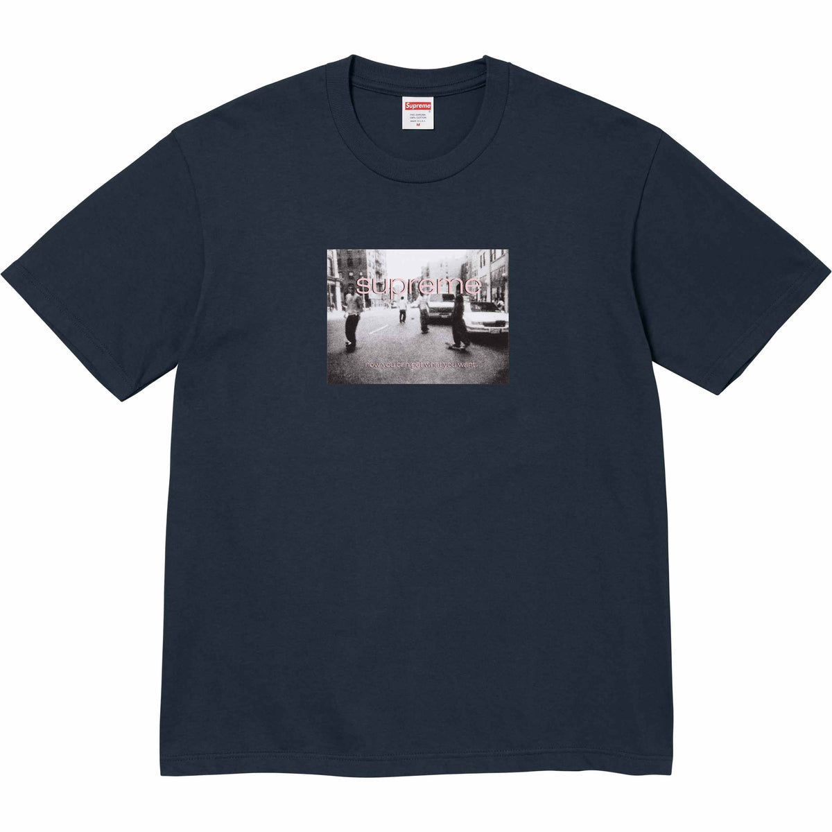 Camiseta Supreme "Crew 96" Azul Marinho