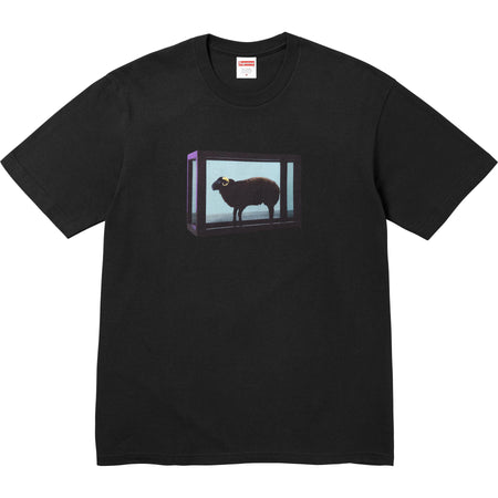 Camiseta Supreme x Damien Hirst "Goat" Preto