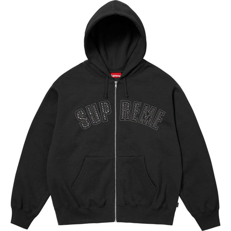 Moletom Supreme x b.b. Simon Zip Up Hooded Sweatshirt "Black" Preto