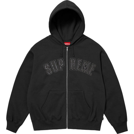 Moletom Supreme x b.b. Simon Zip Up Hooded Sweatshirt "Black" Preto