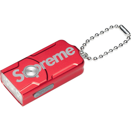 Chaveiro Supreme x Fenix "E03R Flashlight" Vermelho