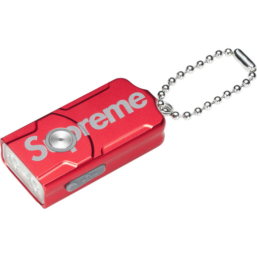 Chaveiro Supreme x Fenix "E03R Flashlight" Vermelho