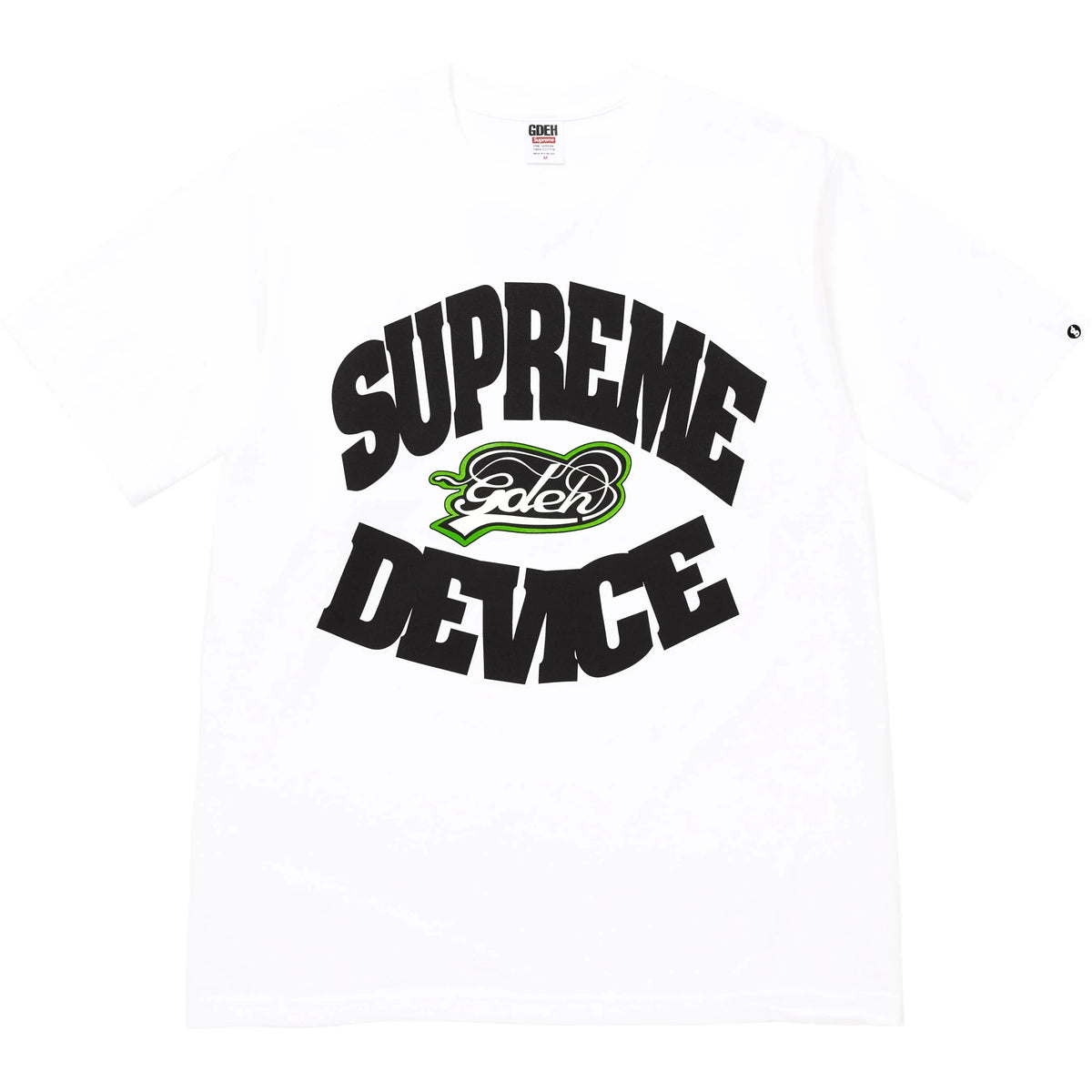 Camiseta Supreme x Goodenough Device SS25 "White" Branco