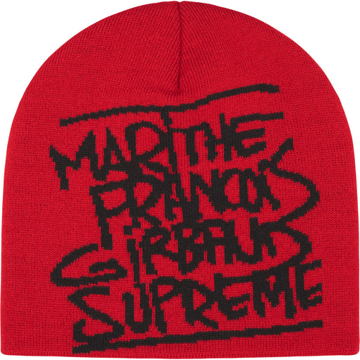 Touca Supreme x Marithé + François Girbaud "Logo" Vermelho