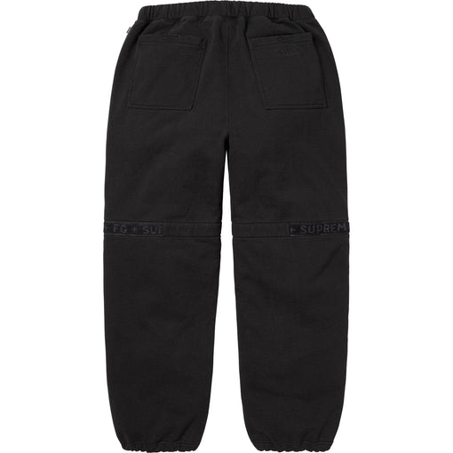 Calça Moletom Supreme x Marithé + François Girbaud "Shuttle Tape Cargo" Preto