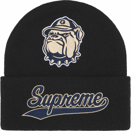Touca Supreme x Mitchell & Ness "NCAA Georgetown Hoyas" Preto