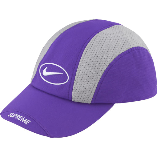 Boné Supreme x Nike "Running" Roxo