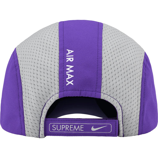 Boné Supreme x Nike "Running" Roxo