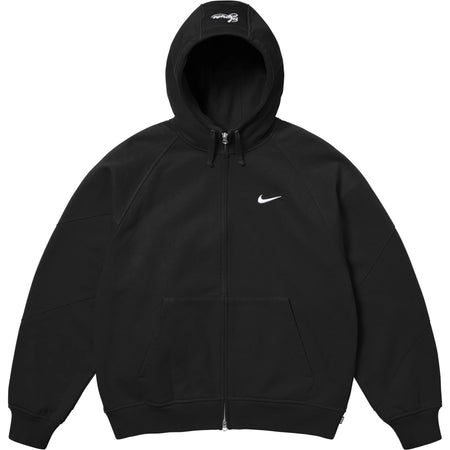 Moletom Supreme x Nike "Zip Up Hooded Sweatshirt" Preto