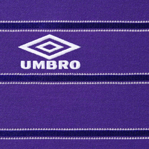 Camisa Jersey Supreme x Umbro "Stripe Soccer" Roxo