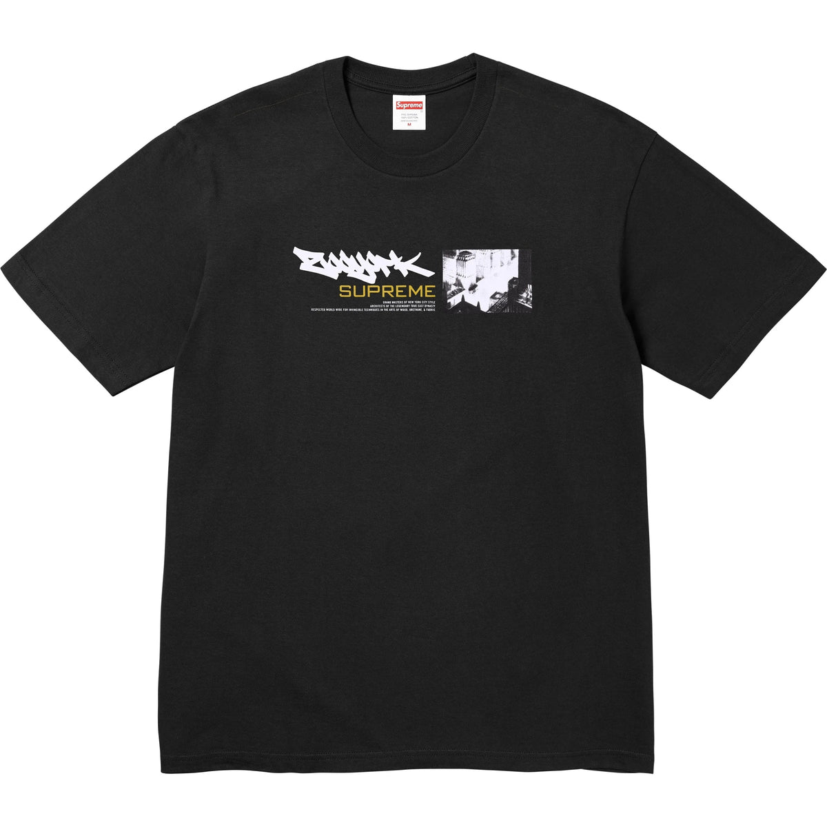 Camiseta Supreme x Zoo York Dynasty SS25 "Black" Preto