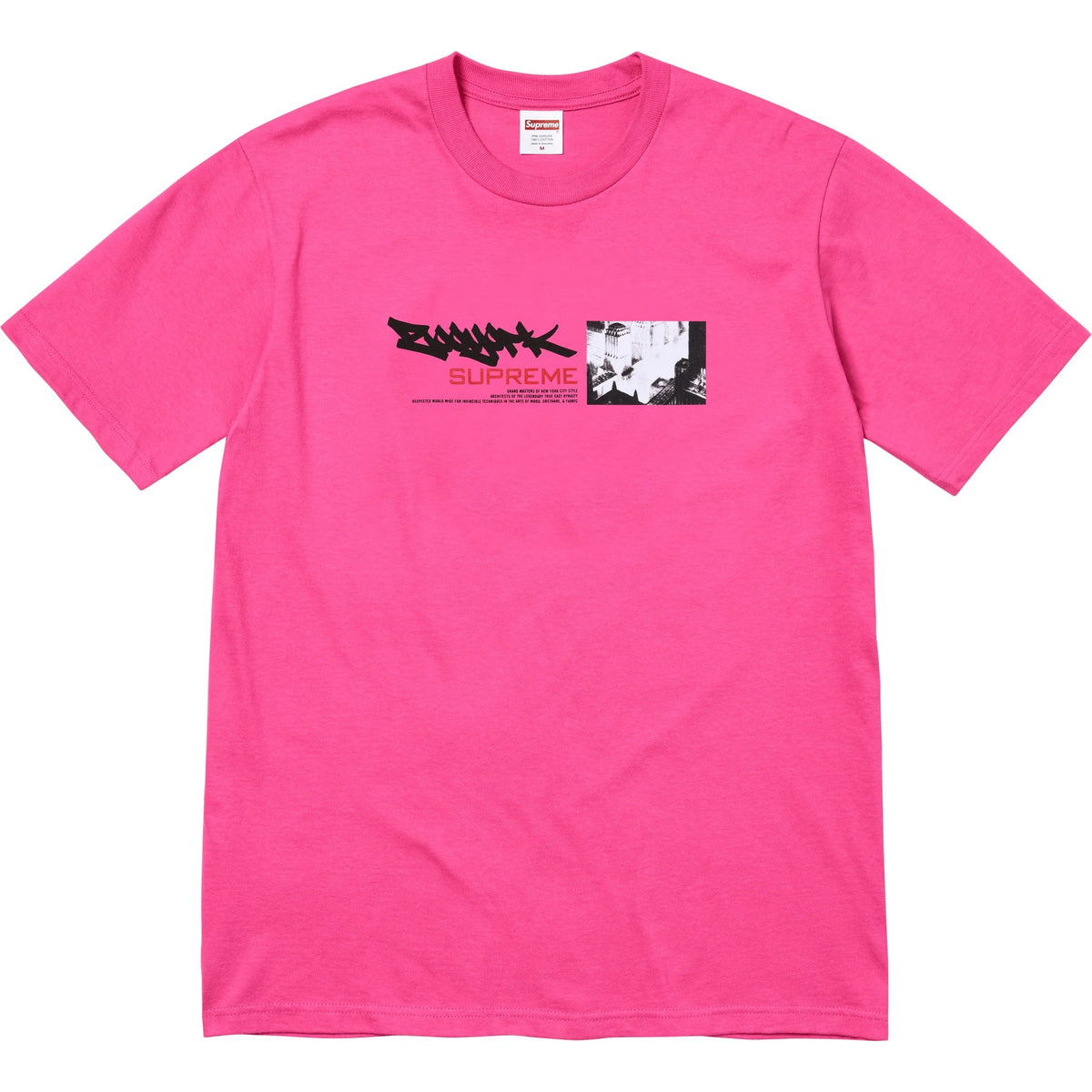 Camiseta Supreme x Zoo York Dynasty SS25 "Fuchsia" Rosa