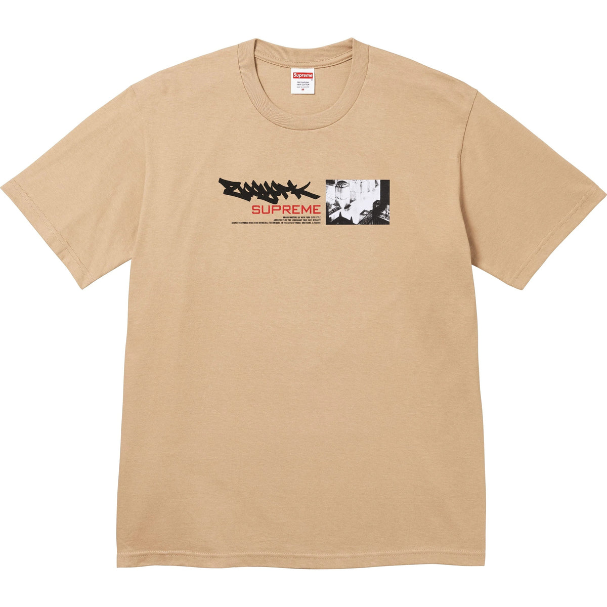 Camiseta Supreme x Zoo York Dynasty SS25 "Khaki" Bege