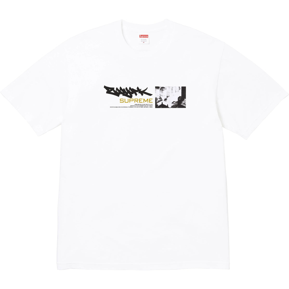 Camiseta Supreme x Zoo York Dynasty SS25 "White" Branco