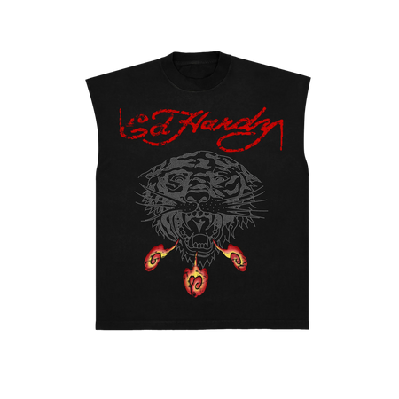 Regata Ed Hardy Tiger Fireball "Black" Preto