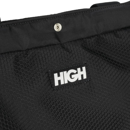 Tote Bag High "Outline Logo Mesh" Preto