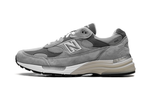 Tênis New Balance 992 MiUSA Grey Silver Metallic Cinza
