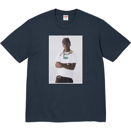 Camiseta Supreme "Tyler, The Creator" Azul Marinho