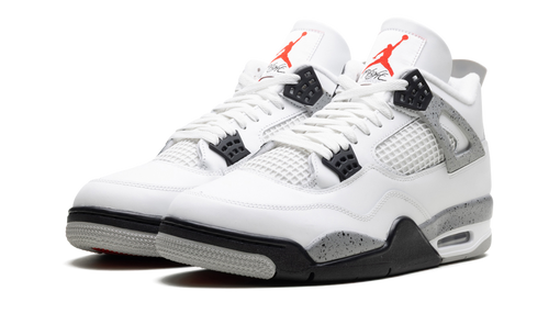 Tênis Jordan 4 Retro White Cement (2025) Branco