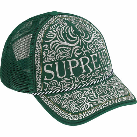 Boné Supreme 5-Panel "Vaquero Mesh Back" Verde