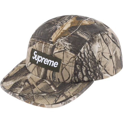 Boné Supreme "Washed Chino Twill SS25" Realtree Hardwoods Camo
