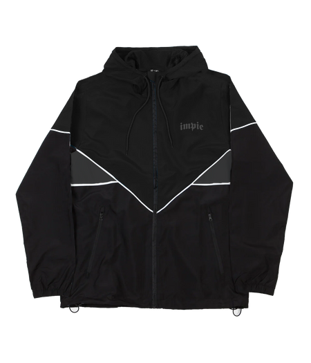 Jaqueta Windbreaker Impie "Mini Logo" Preto