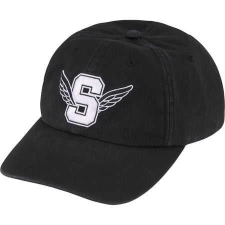 Boné 6-Panel Supreme Wings Logo "Black" Preto