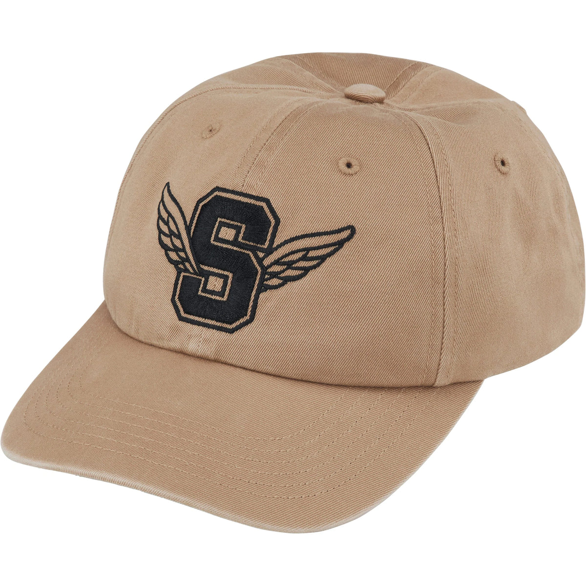 Boné 6-Panel Supreme Wings Logo "Tan" Bege