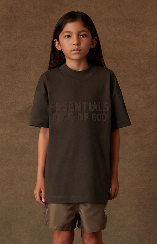 Camiseta Fear of God - Essentials "Kids" Preto